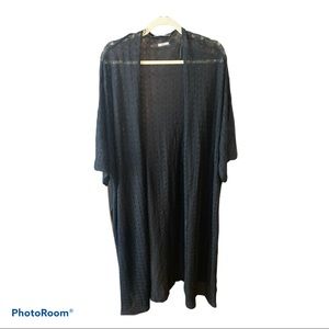 Zara Knit Italian Knit duster M